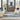 Nourison Maxell MAE06 Ivory Teal Cotton Abstract Modern Rug
