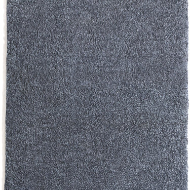 Phoenox My Lux Fluffy Anti-Slip Machine Smoke Blue Washable Non-Slip Polypropylene Shaggy Rug