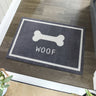 Howler and Scratch Pet Patterned Woof Washable Non-Slip Doormat 50x75 cm