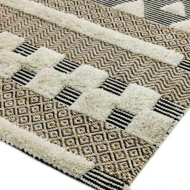 Paloma Casablanca PA04 Hand Woven Kelims Moroccan Tribal Beige/Natural Rug in X-Large 200 x 290 cm
