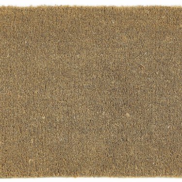 My Coir Natural Beige Non-Slip Plain Doormat