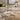 Origins 3D Scallop Silky Sand Neutral Jute Shaggy Geometric Rug - Small 80x150 cm (2'6"x5')