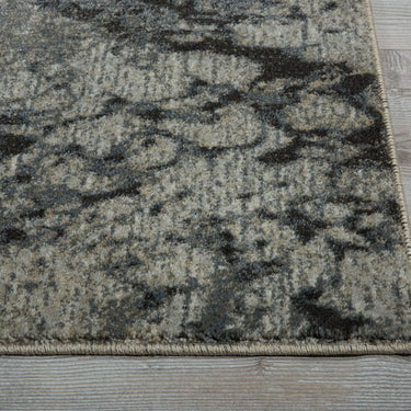 Nourison Maxell MAE08 Grey Cotton Abstract Modern Rug