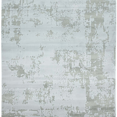 Asiatic London Astral AS13 New Silver Silky Shiny Acrylic Cotton Abstract Textured Rug