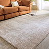 Calacatta Mist Natural By Textured Scandi Modern Rug - Small 80x150 cm (2'6"x5')
