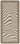 My Sculptured Patterened Waves Ivory Mink Washable Non-Slip Polypropylene Rug