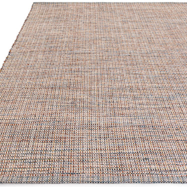 Gabrielle Basketweave Wool Hand Woven Rug by Clarke & Clarke in Kingfisher Multi