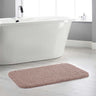 Dip and Drip Buddy Nude Pink Washable Non-Slip Polypropylene Shaggy Bath Mat - Rectangle 50x80 cm