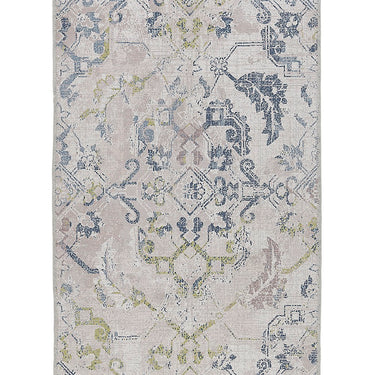 Origins Florence Washable Rug Traditional Abstract Bedroom Living Room Multi Rug