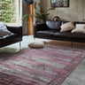 Athera Bordered Bordeaux Viscose Cotton Traditional Abstract Rug - AT04 Bordeaux Border - Large 160x230 cm (5'3"x7'7")