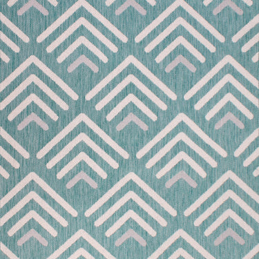 Chevron Garden Patio Picnic Travel Summer Breeze Indoor Outdoor Polypropylene Geometric Rug