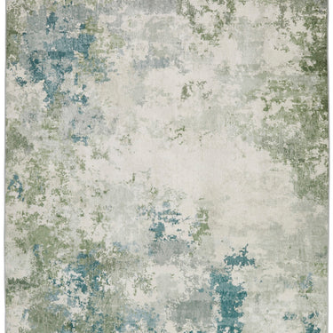 Consept Looms Liberty LIB109 Seafoam Green Blue Washable Non-Slip Modern Rug