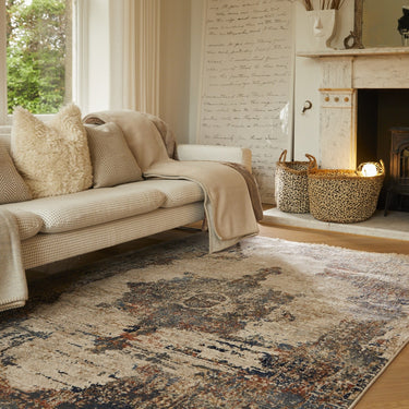 Origins Eastern Cairo Traditional Abstract Rug in Multi