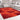 3D Trellis Silky Living Shaggy Geometric Textured Rug - Red