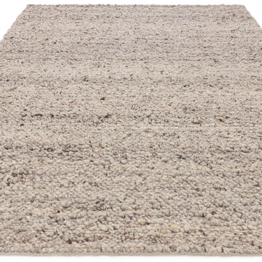 Adler Hand Woven Boucle Texture Rug in Silver