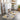 City Triangle Yellow Grey Blue Multi Washable Jute Polypropylene Geometric Hallway Runner Rug - Runner 80x220 cm (2'6"x7'3")