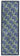 My Nylon Pattern Bluebells Washable Non-Slip Bordered Rug