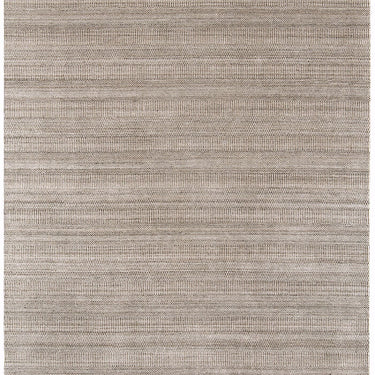 Asiatic London Darcy Mushroom Striped Luxury By Katherine Carnaby Hand-Woven Wool Viscose Geometric Rug