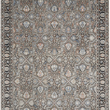 Starry Nights STN10 Grey Navy By Cotton Persian Traditional Vintage Rug