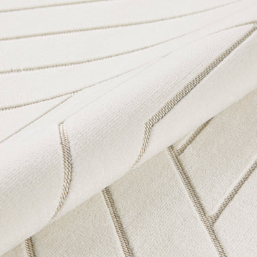 Consept Looms Maze MAZ101 Ivory By Concept Geometric Textured Modern Rug