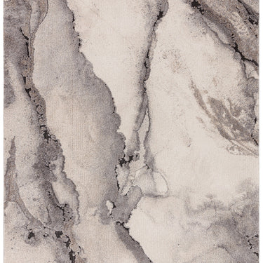 Asiatic London Mirage Oasis Marbled Texture Grey Polypropylene Abstract Textured Rug