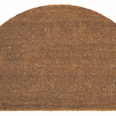 My Coir Natural Beige Non-Slip Plain Doormat