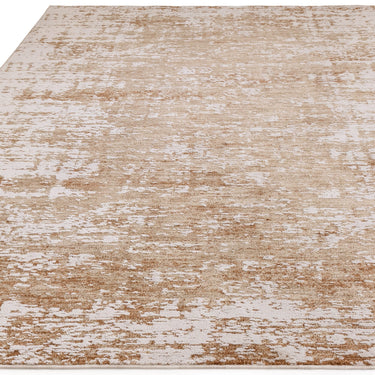 Asiatic London Anders AN03 Silky Shiny Shimmer Beige Natural Abstract Textured Boho Rug