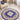Origins Aubusson Shensi Traditional Wool Round, Hallway, Halfmoon Rug in Navy - Round 120x120 cm (4'x4')