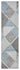 Orbit Lysa 3D Grey Blue Abstract Geometric Textured Hallway Runner Rug