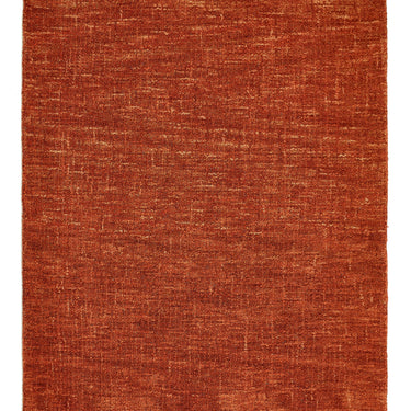 Origins Country Tweed Plain Distressed Wool Burnt Sienna Rug