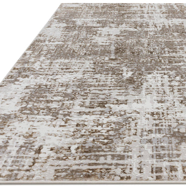 Asiatic London Stellar ST11 Silky Beige Natural Polypropylene Abstract Textured Rug
