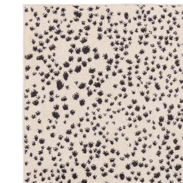 Asiatic London Muse MU11 Black Spotty Short Pile Polypropylene Abstract Modern Rug