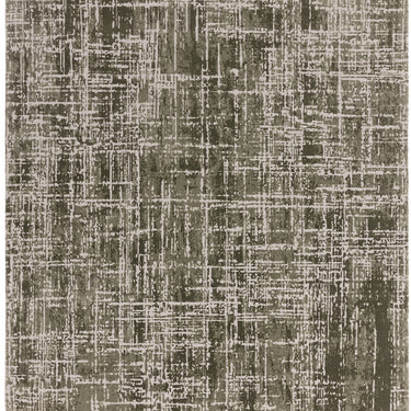 Asiatic London Kuza Green Polypropylene Abstract Textured Distressed Rug