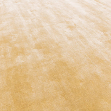 Katherine Carnaby Chrome Hand Made Rug Modern Plain Viscose Silky Shiny Luxurious Gold Rug
