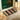 Heritage Stripe Green Printed Coir Doormat 45x75 cm