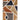 My Mat Studio Collection Mosaic Geometric Doomat Hallway Entryway Runner Rug in Blue Orange Multi 65 x 230 cm