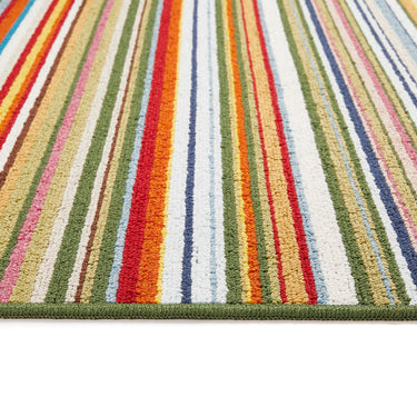 My Mat Stain Resistant Washable Home Entrance, Kitchen, Hallway, Entryway Non-Slip Rug Candy in Multi Green