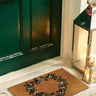 My Printed Coir Mistletoe Heart Non-Slip Plain Doormat 45x75 cm