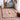 Orient 2520 Bordered Cream Red Polypropylene Traditional Floral Textured Rug 80x150 cm
