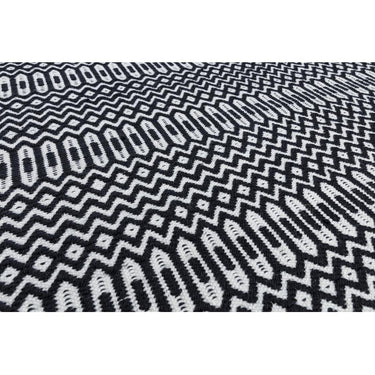 Halsey Hand Made Geometric Indoor Outdoor Rugs Hallway Runners in Various Colours