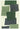 Asiatic London Romy Papercut Hand-Tufted Green Wool Modern Soft Rug