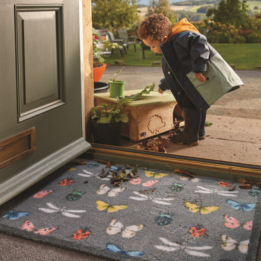 Hug Rug Floor Mat RHS Bugs & Butterflies Door Mat Home Entrance Runner