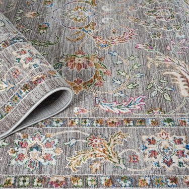 Soujorn Mesa Modern Traditional Vintage Floral Rug, Runner in Multi