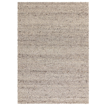 Adler Hand Woven Boucle Texture Rug in Silver