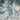 Nourison Maxell MAE08 Ivory Teal Cotton Abstract Modern Rug
