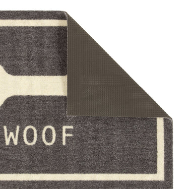 Howler and Scratch Pet Patterned Woof Washable Non-Slip Doormat 50x75 cm
