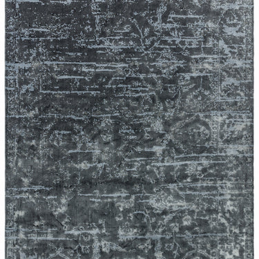 Asiatic London Zehraya ZE07 Charcoal Grey Washable Persian Traditional Vintage Rug