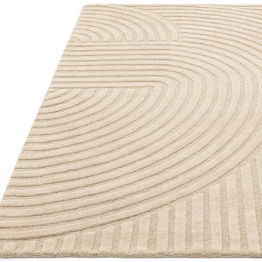 Hague Modern Hand Made Wool Rug in Sand