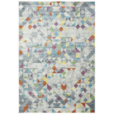 Amelie Modern Art Abstract Geometric Painterly Designs Colourful Multi Rugs