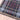 Highland Check Pattern Blue Polypropylene Traditional Checked Tartan Hallway Runner Rug